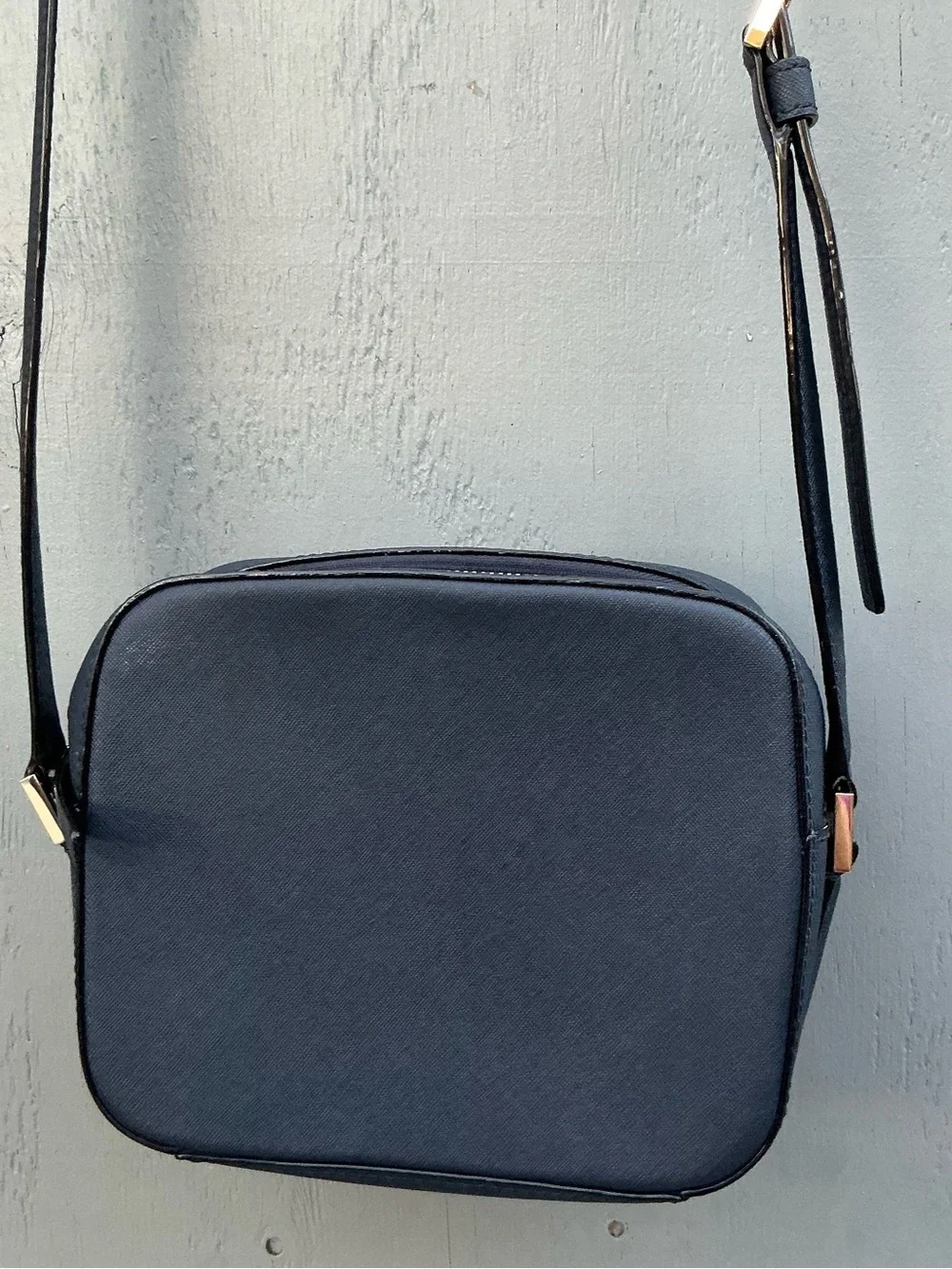 kate spade Harper Navy Crossbody Leather Travel Vacation Shopping ComfortableBag